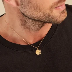 Marc Orian Pendentifs|Bijoux Homme > Pendentif Pietronella Or Jaune