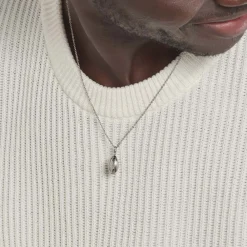 Marc Orian Pendentifs|Bijoux Homme > Pendentif Ruveyda Argent Blanc