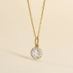 Marc Orian Bijoux Or|Bijoux Femme > Pendentif Seghira Or Jaune Oxyde De Zirconium