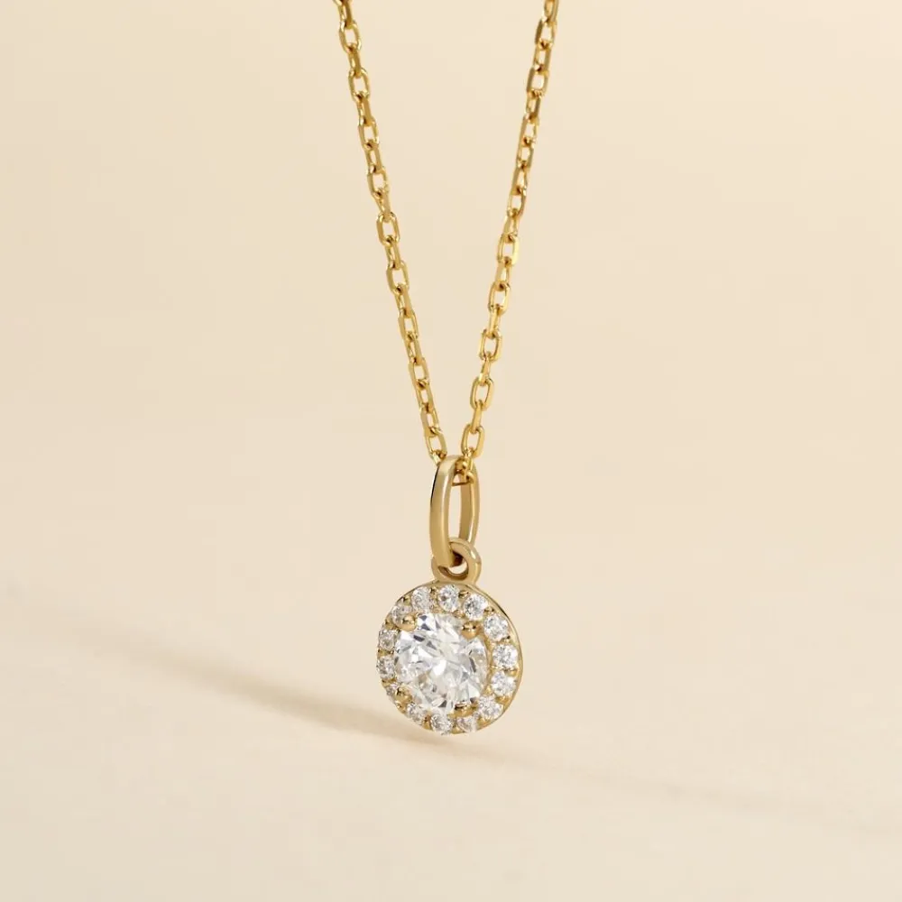 Marc Orian Bijoux Or|Bijoux Femme > Pendentif Seghira Or Jaune Oxyde De Zirconium