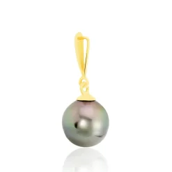 Marc Orian Bijoux Or|Bijoux Perles > Pendentif Semi-baroque Or Jaune Perle De Culture De Tahiti