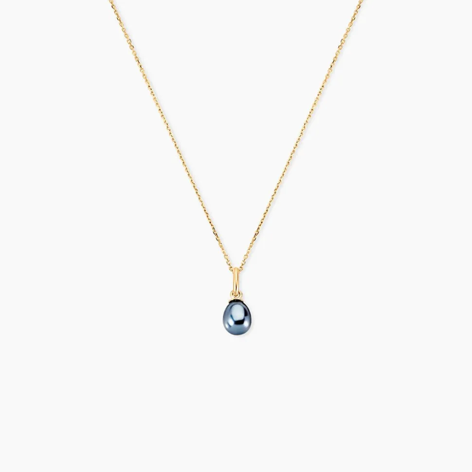 Pendentif Severiane Or Jaune Perle De Culture