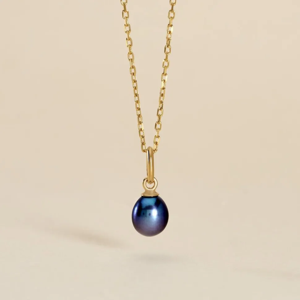 Pendentif Severiane Or Jaune Perle De Culture