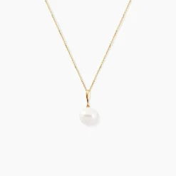 Marc Orian Parures De Mariage|Bijoux Perles > Pendentif Sibylle Or Jaune Perle De Culture