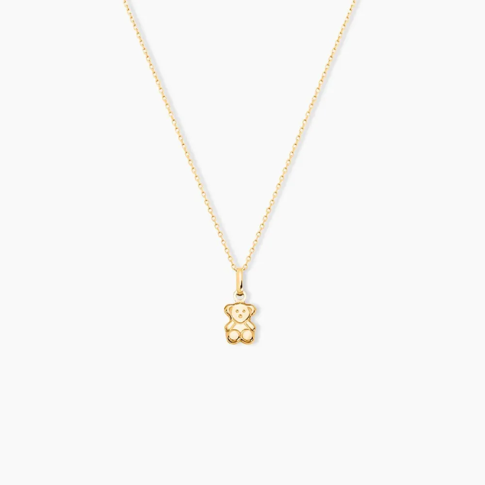 Marc Orian Pendentifs|Bijoux Enfant > Pendentif Songea Ourson Or Jaune