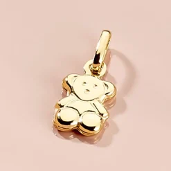Marc Orian Pendentifs|Bijoux Enfant > Pendentif Songea Ourson Or Jaune