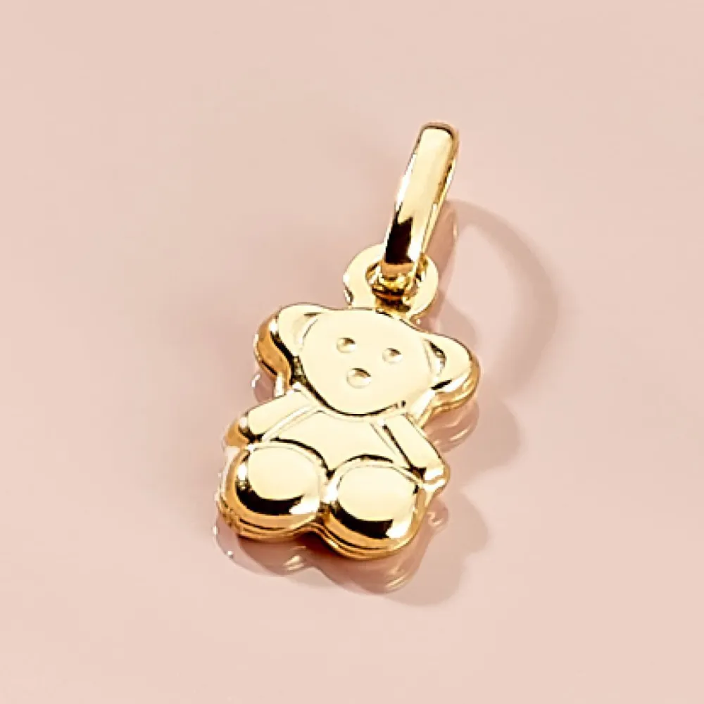Marc Orian Pendentifs|Bijoux Enfant > Pendentif Songea Ourson Or Jaune