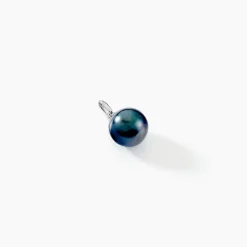 Pendentif Syana Or Blanc Perle De Culture De Tahiti