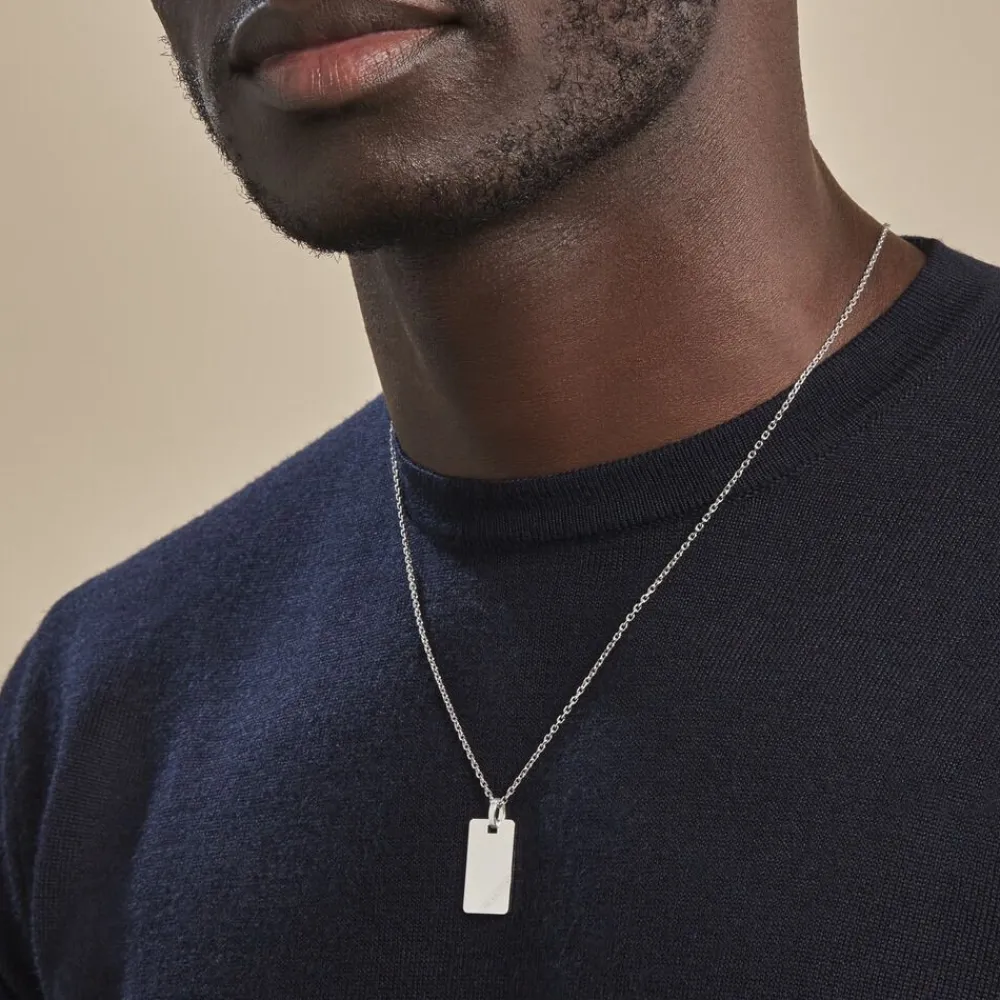 Marc Orian Pendentifs|Pendentifs Personnalisés > Pendentif Tao Argent Blanc