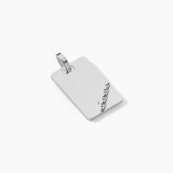 Marc Orian Pendentifs|Pendentifs Personnalisés > Pendentif Tao Argent Blanc