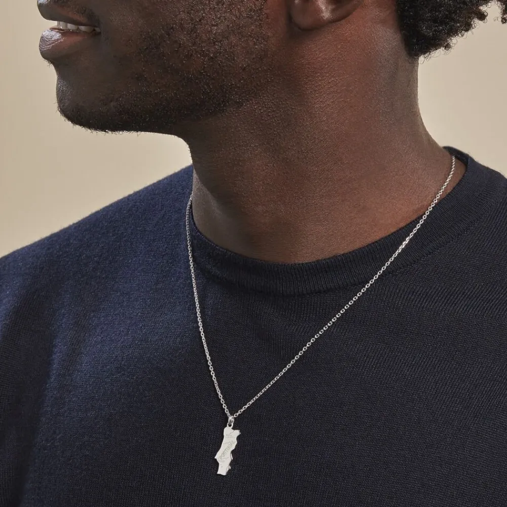 Marc Orian Pendentifs|Pendentifs Personnalisés > Pendentif Thea Argent Blanc