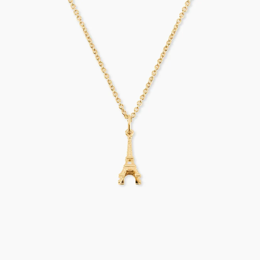Marc Orian Pendentifs|Pendentifs > Pendentif Tour Eiffel Or Jaune