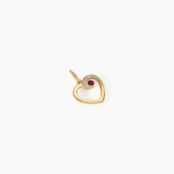 Marc Orian Pendentifs|Pendentifs > Pendentif Uzma Or Jaune Rubis Diamant