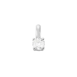 Pendentif Victoria Or Blanc Diamant