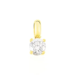 Pendentif Victoria Or Jaune Diamant