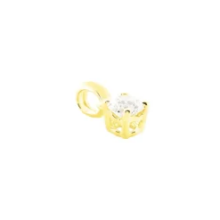 Pendentif Victoria Or Jaune Diamant