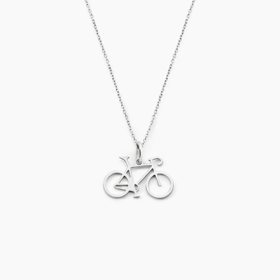 Pendentif Vince Argent Blanc