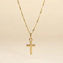 Pendentif Yoanie Croix Or Jaune