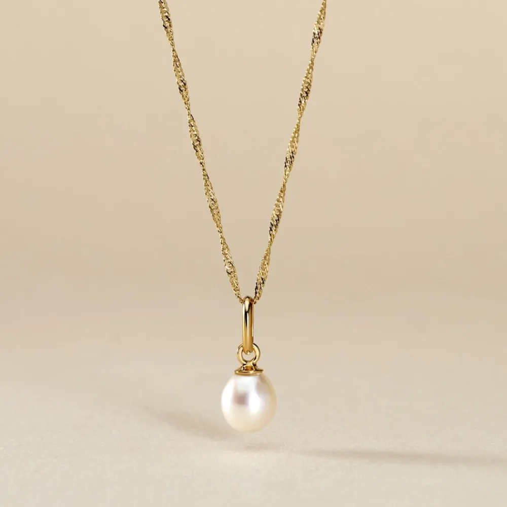 Marc Orian Idées Cadeaux Femme|Bijoux Or > Pendentif Yoela Or Jaune Perle De Culture