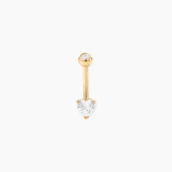 Marc Orian Piercings|Boucles D'Oreilles Cœur > Piercing Cornelis Or Jaune Oxyde De Zirconium