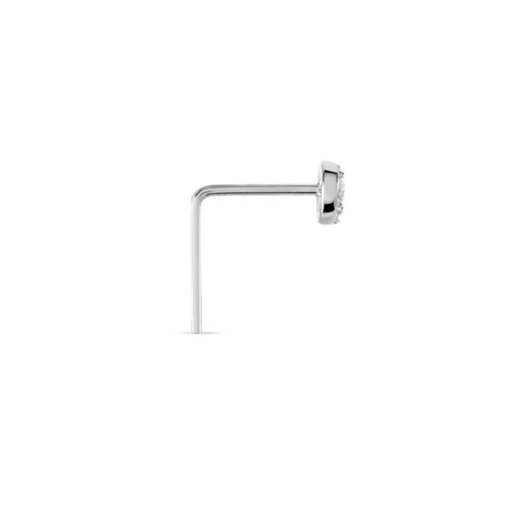 Marc Orian Piercings|Bijoux Diamant > Piercing De Nez Demetrie Or Blanc Diamant