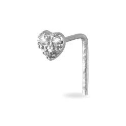 Marc Orian Piercings|Boucles D'Oreilles Cœur > Piercing De Nez Demetrie Or Blanc Diamant