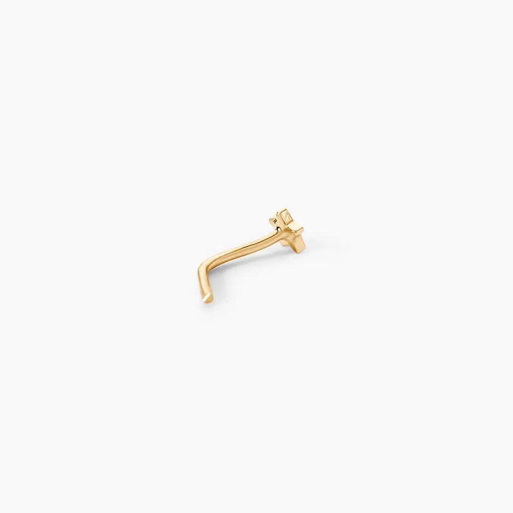 Marc Orian Piercings|Boucles D'Oreilles Or > Piercing De Nez Deodate Etoile Or Jaune
