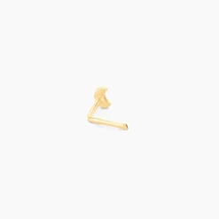 Marc Orian Piercings|Boucles D'Oreilles Femme > Piercing De Nez Deodate Lune Or Jaune