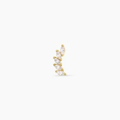 Marc Orian Piercings D'Oreilles|Boucles D'Oreilles > Piercing D'hélix Alicante Acier Jaune Cristal