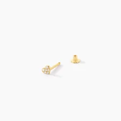 Marc Orian Bijoux Zirconium|Piercings > Piercing D'oreille Or Jaune Adasonia Oxydes De Zirconium