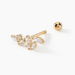 Marc Orian Piercings|Boucles D'Oreilles Femme > Piercing Evgeny Or Jaune Oxyde De Zirconium