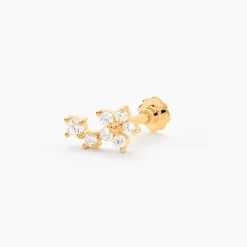 Marc Orian Boucles D'Oreilles Fleur|Piercings > Piercing Margarid Or Jaune Oxyde De Zirconium