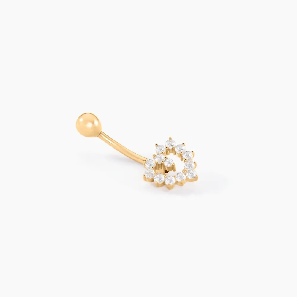 Marc Orian Bijoux Zirconium|Piercings > Piercing Norris Or Jaune Oxyde De Zirconium