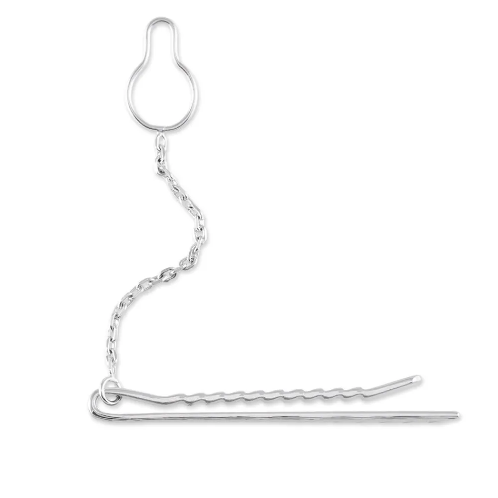 Marc Orian Idées Cadeaux Homme|Bijoux Argent > Pince Cravate Devi Argent Blanc
